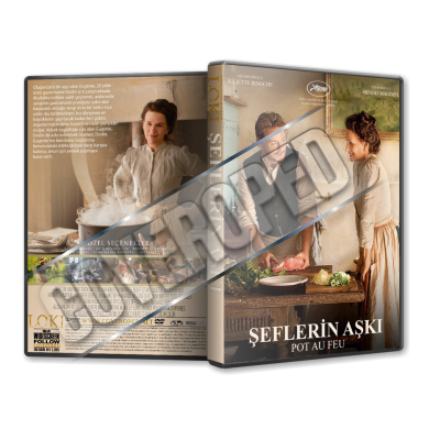 Şeflerin Aşkı - The Taste of Things - 2023 Türkçe Dvd Cover Tasarımı